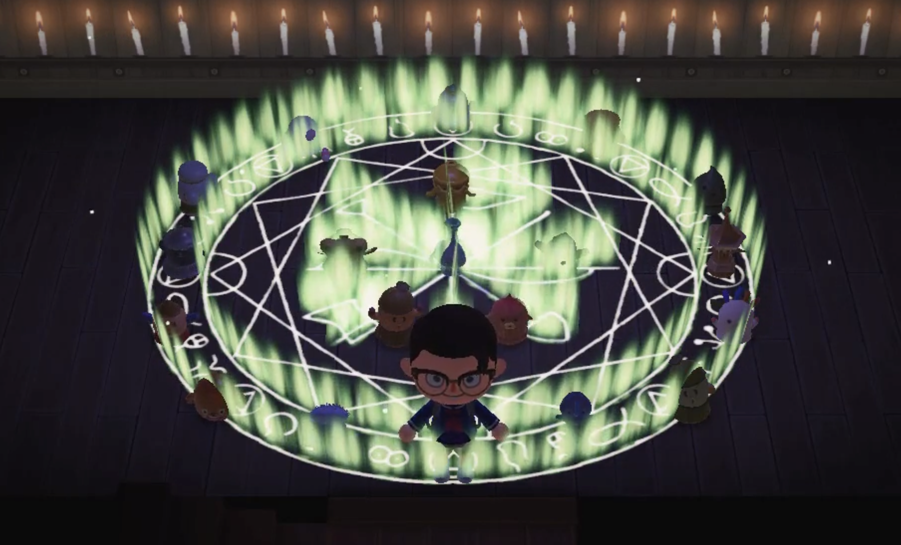 Summoning Circle in Action
