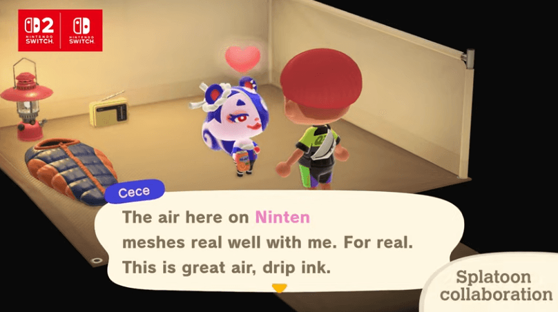 Splatoon Animal Crossing New Horizons
