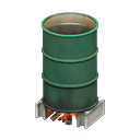 Oil-Barrel Bathtub