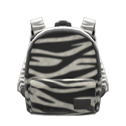 Zebra-Print Backpack