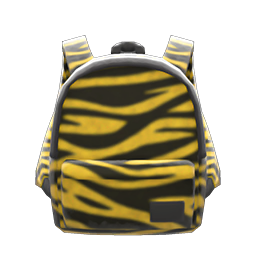 Zebra-Print Backpack