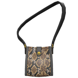 Python-Print Shoulder Bag