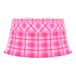 Checkered School Skirt