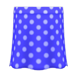 Long Polka Skirt