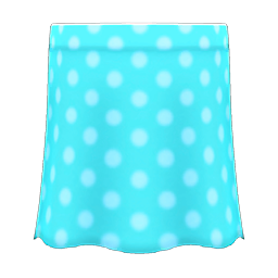 Long Polka Skirt