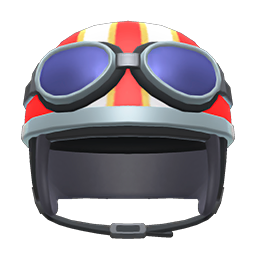 Helmet With Goggles