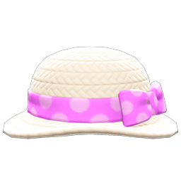 Ribboned Garden Hat