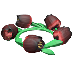 Dark Tulip Crown