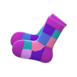 Color-Blocked Socks