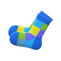 Color-Blocked Socks