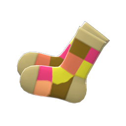 Color-Blocked Socks