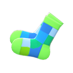 Color-Blocked Socks