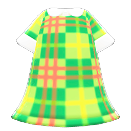 Lively Plaid Dress