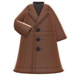 Long Pleather Coat