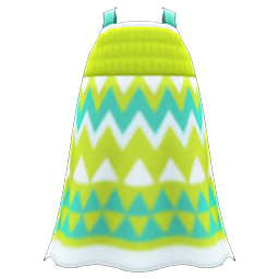 Zigzag-Print Dress