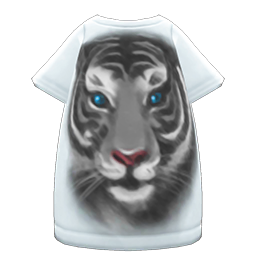 Tiger-Face Tee Dress