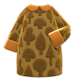 Forest-Print Dress