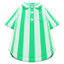 Vertical-Stripes Shirt