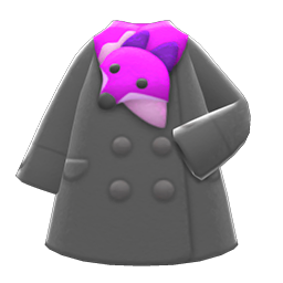 Plushie-Muffler Coat