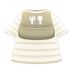Tee With Silicone Bib