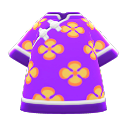 Silk Floral-Print Shirt