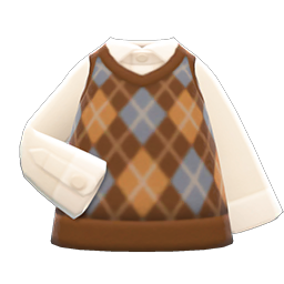 Argyle Vest