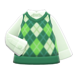 Argyle Vest