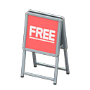 Standing Shop Sign