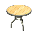 Metal-And-Wood Table