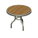 Metal-And-Wood Table