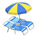 Beach Chairs With Parasol
