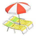 Beach Chairs With Parasol