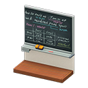 Right Chalkboard Section