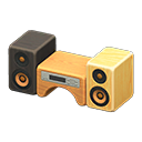 Wooden-Block Stereo