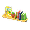 Wall-Mounted Bookshelf