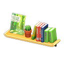 Wall-Mounted Bookshelf