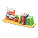 Wall-Mounted Bookshelf