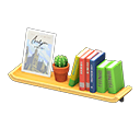 Wall-Mounted Bookshelf