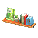 Wall-Mounted Bookshelf