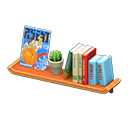 Wall-Mounted Bookshelf