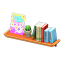 Wall-Mounted Bookshelf