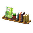 Wall-Mounted Bookshelf