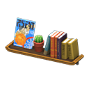 Wall-Mounted Bookshelf