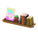 Wall-Mounted Bookshelf