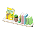 Wall-Mounted Bookshelf