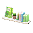 Wall-Mounted Bookshelf