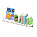 Wall-Mounted Bookshelf