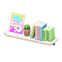 Wall-Mounted Bookshelf