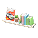 Wall-Mounted Bookshelf