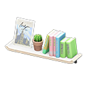 Wall-Mounted Bookshelf